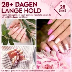 Luneya Gellak - Timeless Florals Edition - 6-Delige Gellak Starterspakket - Gel Nagellak -Nagelverzorging Winkel 1200x1200 609
