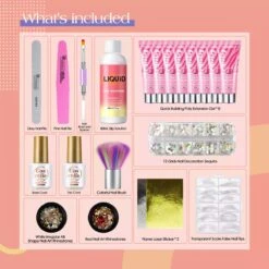 Royala POG4 Professionele Poly Gel Kit – Premium Quality – 8 Kleuren Polygel - Dual Molds Nagelvormen - Polygel Pakket - Topcoat Basecoat - Incl. 36 Watt LED Nageldroger - Poly Acryl Nagels - Nail Art Pakket - Starterspakket - Gel Lak -Nagelverzorging Winkel 1200x1200 614