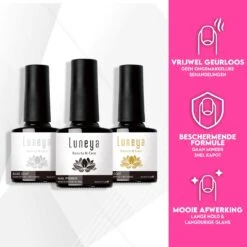 Luneya Gellak - Starterspakket - Primer - Base Coat - Top Coat - LED Lamp Gel Nagellak 9 Luneya Gellak - Starterspakket - Primer - Base Coat - Top Coat - LED Lamp Gel Nagellak -Nagelverzorging Winkel 1200x1200 635