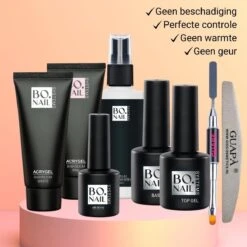 GUAPÀ® Polygel Starterspakket | Acrygel | Poly Gel | Gel Nagels | Professionele Kit | Babyboom Pink | Babyboom White | 2 X 60 Gram Polige -Nagelverzorging Winkel 1200x1200 636