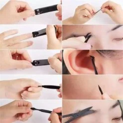 16 Delig Manicure Set Met Gezichtsmasker- Nagelset -Nagelvijl - Nagelknipper- Nagelschaar - Pincet- Manicureset Met Luxe Etui Voor Nagel -Nagelverzorging Winkel 1200x1200 679