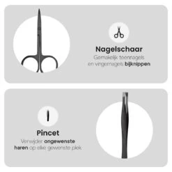Nagelknipper En Nagelvijl - -Pedicureset - Voordeelverpakking - Hoogwaardig RVS - Nageltang -Nagelverzorging Winkel 1200x1200 687