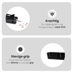 Nagelknipper En Nagelvijl - -Pedicureset - Voordeelverpakking - Hoogwaardig RVS - Nageltang -Nagelverzorging Winkel 1200x1200 688