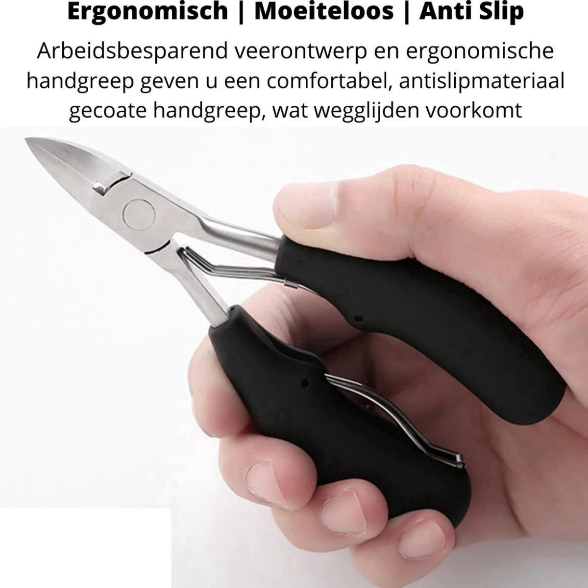 Merkloos Nageltang Voor Harde Teennagels - Manicureset Teennagelknipper - Teennagelschaar - Pedicure Set 4 Merkloos Nageltang Voor Harde Teennagels - Manicureset Teennagelknipper - Teennagelschaar - Pedicure Set - Afbeelding 4