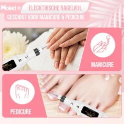 Nolad® Elektrische Nagelvijl - Nagelvijlen - Nagelaccessoires - Wit 12 Nolad® Elektrische Nagelvijl - Nagelvijlen - Nagelaccessoires - Wit -Nagelverzorging Winkel 1200x1200 734