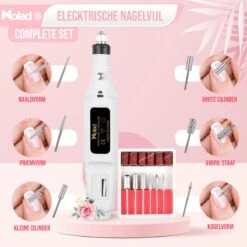 Nolad® Elektrische Nagelvijl - Nagelvijlen - Nagelaccessoires - Wit 13 Nolad® Elektrische Nagelvijl - Nagelvijlen - Nagelaccessoires - Wit -Nagelverzorging Winkel 1200x1200 735
