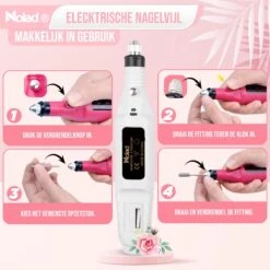 Nolad® Elektrische Nagelvijl - Nagelvijlen - Nagelaccessoires - Wit 19 Nolad® Elektrische Nagelvijl - Nagelvijlen - Nagelaccessoires - Wit -Nagelverzorging Winkel 1200x1200 740