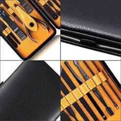 Nagelknipper Set - Pedicureset - 15 Delige - Roestvrij Staal - Met Draagkoffer - Geel Zwart 15 Nagelknipper Set - Pedicureset - 15 Delige - Roestvrij Staal - Met Draagkoffer - Geel Zwart -Nagelverzorging Winkel 1200x1200 742