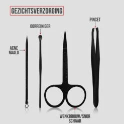 Strex Luxe Manicureset / Pedicureset Met Lederen Opbergetui - 20 Delig - Manicure Set - Pedicure Set - Manicure Sets - Pedicure Sets -Nagelverzorging Winkel 1200x1200 798