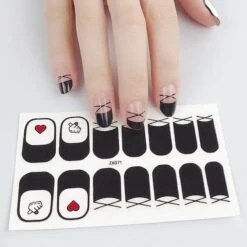 GUAPÀ® Nagelstickers & Nail Wraps - Nagelstickers Hartjes En Vormpjes - Nail Art - Nagel Folie - Diverse Kleuren Nail Wrap - 20 Vellen Nagelstickers -Nagelverzorging Winkel 1200x1200 808