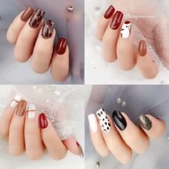 GUAPÀ® Nagelstickers & Nail Wraps - Nagelstickers Hartjes En Vormpjes - Nail Art - Nagel Folie - Diverse Kleuren Nail Wrap - 20 Vellen Nagelstickers -Nagelverzorging Winkel 1200x1200 809