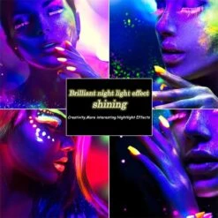 Royala Neon Nagel Poeder - Nagel Nail Art Neon Glitter Poeder - 12 Potjes Aan Neon Kleuren - Nail Art -Nagelverzorging Winkel 1200x1200 879