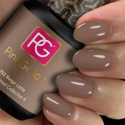 Pink Gellac - Beige Latte - Gellak - Vegan - Beige - Glanzend - 15ml -Nagelverzorging Winkel 1200x1200 88