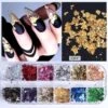 Doosje Met 12 Kleuren Goud Folie Voor Nail Art - Sparkolia Box - Nagel Decoratie