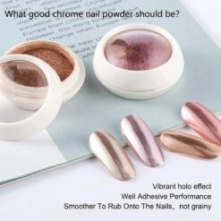 GUAPÀ® Holografische Glitter Poeder Set | 6 Nail Art Glitters | Nail Art & Nagel Decoratie | 6 Stuks Diverse Kleur Nagelpoeder -Nagelverzorging Winkel 1200x1200 903