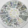 LOUZIR Nagel Diamantjes - Hotfix Rhinestones - 3D Diamond Nail Art Steentjes Set - Carrousel -Strass Nagel - Nagel Decoratie