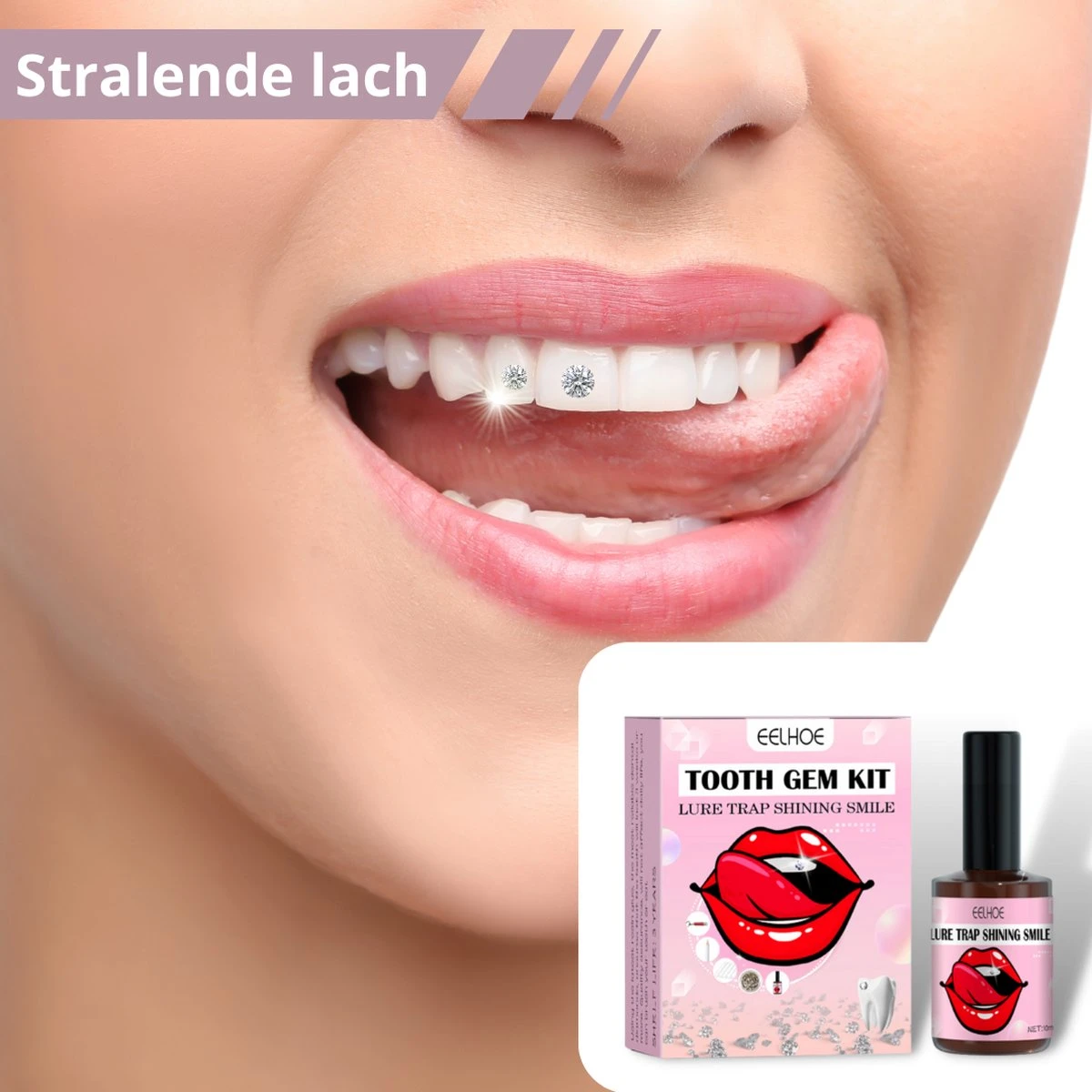 Tooth Gem Kit- TandKristal - DIY- Tandkristallen Set -Tooth Crystal 2 Tooth Gem Kit- TandKristal - DIY- Tandkristallen Set -Tooth Crystal - Afbeelding 2