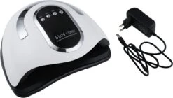 2022 Nageldroger - 280W/66 LEDs - Nagellamp - Nieuw Nageldroger - Wit/Zwart - Manicure/Pedicure Handen En Voeten - Gellak - Gelnagels - Acrylnagels - Top Coat - Matte Top Coat - Led Nagellamp - Uv Nagellamp - Nagels - Nagellak Droger - Tafellamp -Nagelverzorging Winkel 1200x681