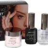 Dip Poeder Starter Kit - NailPerfect - Dippn Kit (Dippn' Sticky Base 15ml, Dippn' Activator 15ml, Dippn' Fast Dry Top Coat 15ml, Dippn' 004 Cover = Zacht Roze 25 Gram)