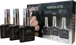 Gellex - SET Absolute Builder Gel In A Bottle "Hera" 15ml - Starterspakket 3x15ml - Gel Nagellakset- Gel Nagels