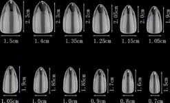 Royala 104 - Rounded Half Frosted - Full Cover - Nageltips - Nepnagels - Plaknagels - In Assortimentsbox - 120 Stuks 12 Maten - Voor Gellak Acrylnagellak En PolyGel Nagels - Royala Frosted Tips Line 13 Royala 104 - Rounded Half Frosted - Full Cover - Nageltips - Nepnagels - Plaknagels - In Assortimentsbox - 120 Stuks 12 Maten - Voor Gellak Acrylnagellak En PolyGel Nagels - Royala Frosted Tips Line -Nagelverzorging Winkel 1200x736 2