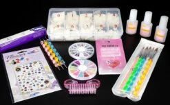 Acrylnagels StartersPakket |B| 120 Delig | 90 Colors | Acryl Nagels Set | Acryl Starter Kit | Nail Art Pakket | 500 Franse Nageltips | Manicure Set Voor Nail Art Kit | Nagel Decoratie | Acryl Poeder -Nagelverzorging Winkel 1200x745