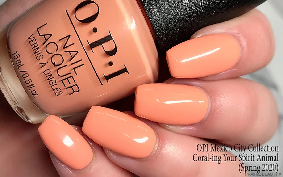 OPI - Coral-ing Your Spirit Animal - Nail Lacquer Nagellak 2 OPI - Coral-ing Your Spirit Animal - Nail Lacquer Nagellak - Afbeelding 2