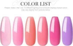 Polygel- 6 KLEUREN SET - 15 ML - Polygel Kit - Polygel Nagels - Polygel Kleuren -Nagelverzorging Winkel 1200x756