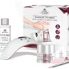Alessandro Striplac Starterkit - Gelnagellak Set Met LED Lamp - Inclusief Kleurlak Roze - Gellak Starterspakket 9 Pcs