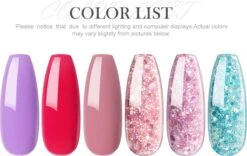 Polygel- 6 KLEUREN SET - 15 ML - Polygel Kit - Polygel Nagels - Polygel Kleuren -Nagelverzorging Winkel 1200x757