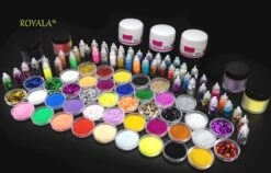 Royala - Acrylnagels Starters Pakket Large|L| 125 Delig | 94 Colors | Acryl Nagels Set | Acryl Starter Kit | Nail Art Pakket | 500 Franse Nageltips | Manicure Set Voor Nail Art Kit | Nagel Decoratie | Acryl Poeder | Acryl Vloeistof | Monomeer -Nagelverzorging Winkel 1200x769 3