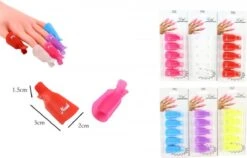 Nagellak Remover Clips | Nagelclips | 10 Stuks | Alles Kleuren 11 Nagellak Remover Clips | Nagelclips | 10 Stuks | Alles Kleuren -Nagelverzorging Winkel 1200x770