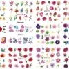 Nagel Stickervel Bloemen Met 9 Designs Water Transfer Stickers | Nail Art | Nagelstickers | Sparkolia