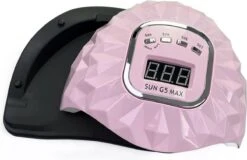 2023 Nageldroger - 200W/45 LEDs - Nagellamp - Nieuw Nageldroger - G5 Roze - Manicure/Pedicure Handen En Voeten - Gellak - Gelnagels - Acrylnagels - Top Coat - Matte Top Coat - Led Nagellamp - Uv Nagellamp - Nagels - Nagellak Droger - Tafellamp -Nagelverzorging Winkel 1200x778