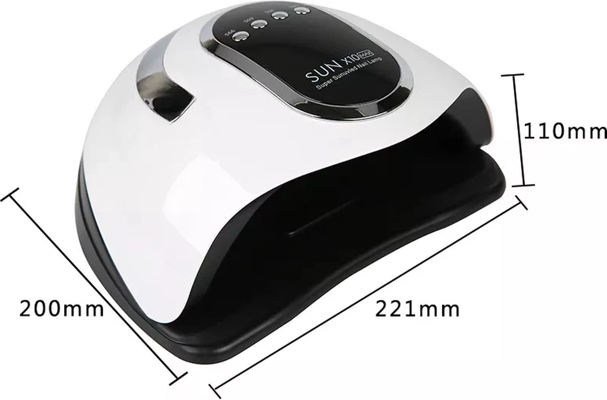 280 Watt UV LED Lamp Nagels - 66 Leds - SUN X10 MAX - Nagel UV Lamp - Gellak Lamp - Nagellamp - Nagellamp Led - Nagellamp Voor Gel Nagellak - Nagellamp Led Uv - Nagellamp Uv - Nagellamp Gelnagels - Gellak - Nageldroger 9 280 Watt UV LED Lamp Nagels - 66 Leds - SUN X10 MAX - Nagel UV Lamp - Gellak Lamp - Nagellamp - Nagellamp Led - Nagellamp Voor Gel Nagellak - Nagellamp Led Uv - Nagellamp Uv - Nagellamp Gelnagels - Gellak - Nageldroger - Afbeelding 9