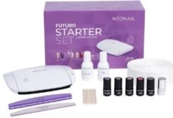 NEONAIL FUTURO STARTSET | MANICURESET | COMPLEET MET NL STAPPENPLAN | GELLAK GELPOLISH | BIAB