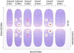 GUAPÀ® Nagelstickers & Nail Wraps - Nail Art - Nagel Folie - Glitter Stickers - Nagelstickers Bloem - Nagellak Stickers - 22 Nail Art Stickervellen 15 GUAPÀ® Nagelstickers & Nail Wraps - Nail Art - Nagel Folie - Glitter Stickers - Nagelstickers Bloem - Nagellak Stickers - 22 Nail Art Stickervellen -Nagelverzorging Winkel 1200x859 1