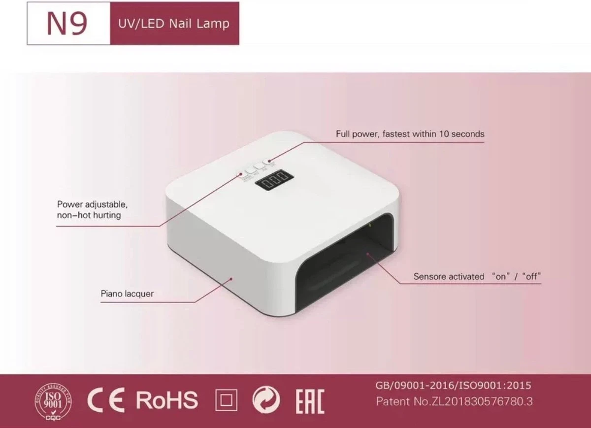 2022 Premium 2 In 1 UV/LED Lamp - 60W/33 LEDs - Wit Kleur - Luxe Kwaliteit -Nagelstudio - Professioneel Gebruik - Gelnagels - Nageldroger - Top Coat Nageldroger - Acrylnagels - 2022 Hot Item - Origineel - Tafel Nageldroger - Nagellamp 2 2022 Premium 2 In 1 UV/LED Lamp - 60W/33 LEDs - Wit Kleur - Luxe Kwaliteit -Nagelstudio - Professioneel Gebruik - Gelnagels - Nageldroger - Top Coat Nageldroger - Acrylnagels - 2022 Hot Item - Origineel - Tafel Nageldroger - Nagellamp - Afbeelding 2