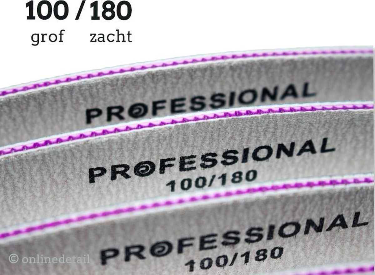 Professionele Nagelvijl 5pcs - Moon #100/180 - Top Kwaliteit - Gratis Verzending 2 Professionele Nagelvijl 5pcs - Moon #100/180 - Top Kwaliteit - Gratis Verzending - Afbeelding 2