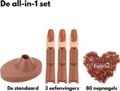 Oefenhand Voor Nagels – Nail Trainer Vinger – All-in-1 Set – Incl. 80 Kunstnagels – Nail Art – Nagel Set – Nail Trainer Hand -Nagelverzorging Winkel 1200x907 2