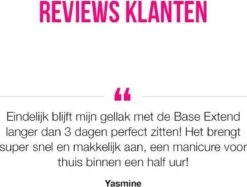 Pink Gellac - Base Extend - Base Coat Gellak - Snel Afweekbaar - 15 Ml -Nagelverzorging Winkel 1200x909