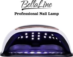 UV Nagel Lamp 168 Watt + 5 Gratis Vijlen - BellaLine - UV Led Nagellamp – Gel Nagel – Nagellak UV – Nageldroger – Salon – Sensor – Gellac - Acryl - Gelnagels – 42 Power Led – Professioneel – Krachtig – Manicure – Extra Lang Snoer - Pink - Pedicure -Nagelverzorging Winkel 1200x942