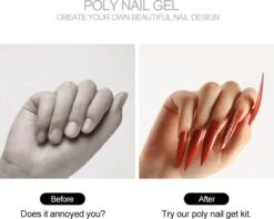 Royala - Professionele Poly Gel Starter Kit POG3. – 6 Kleuren Polygel + 6 Kleuren UV Gel - 12 Kleuren Polygel Pakket - Incl. 36 W UV Nageldroger - Poly Acryl Nagels - Nail Art - Gel Lak 35 Royala - Professionele Poly Gel Starter Kit POG3. – 6 Kleuren Polygel + 6 Kleuren UV Gel - 12 Kleuren Polygel Pakket - Incl. 36 W UV Nageldroger - Poly Acryl Nagels - Nail Art - Gel Lak -Nagelverzorging Winkel 1200x961 1