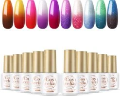 Polygel- Nagellak- 10 KLEUREN SET - 7 ML - Polygel Nagels - Polygel Kleuren