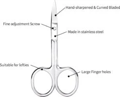 Medies - Professionele Nagelschaar Voor Vingernagels En Teennagels | Nagelschaartje | Nagelschaar Volwassenen | Pedicure Of Manicure Schaar - RVS -Nagelverzorging Winkel 1200x972