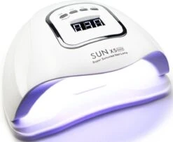 Merkloos 80 Watt UV LED Lamp Nagels - SUN X5 MAX - 45LED - Nagel - UV- LED Lamp - Wit - Nagellamp - Nail Dryer - Nagels - Salon - Lamp - -Nagelverzorging Winkel 1200x980 2