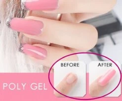 Elvi Polygel Starterskit - Complete Set Inc. USB UV/Led Mini Lamp-Nagelverlenging- Polygel 6 X 15g Perfecte Kleuren Roze - Polyacryl UV Nagellak-Quick Extension Temperature Color Changing UV Gel Pink -Nagelverzorging Winkel 1200x991 1