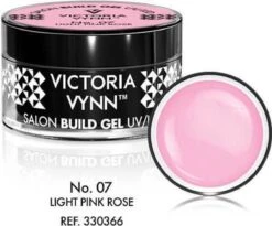 Victoria Vynn™ - Buildergel - Gel Om Je Nagels Mee Te Verlengen Of Te Verstevigen - Light Pink Rose 15ml. - Roze Gel -Nagelverzorging Winkel 1200x998