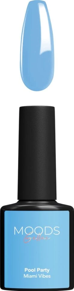 Moods Gellac - Pool Party - Gellak - Zomers Blauw - 15ML