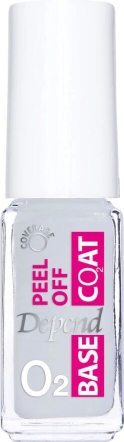 Depend Cosmetic | O2 Nagellak | Basecoat | Transparant | Nr.400 | 5ml
